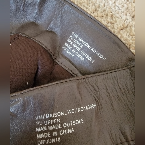 EUC Size 9.5 M MAISON ΧΟ183001 boots - Picture 4 of 8